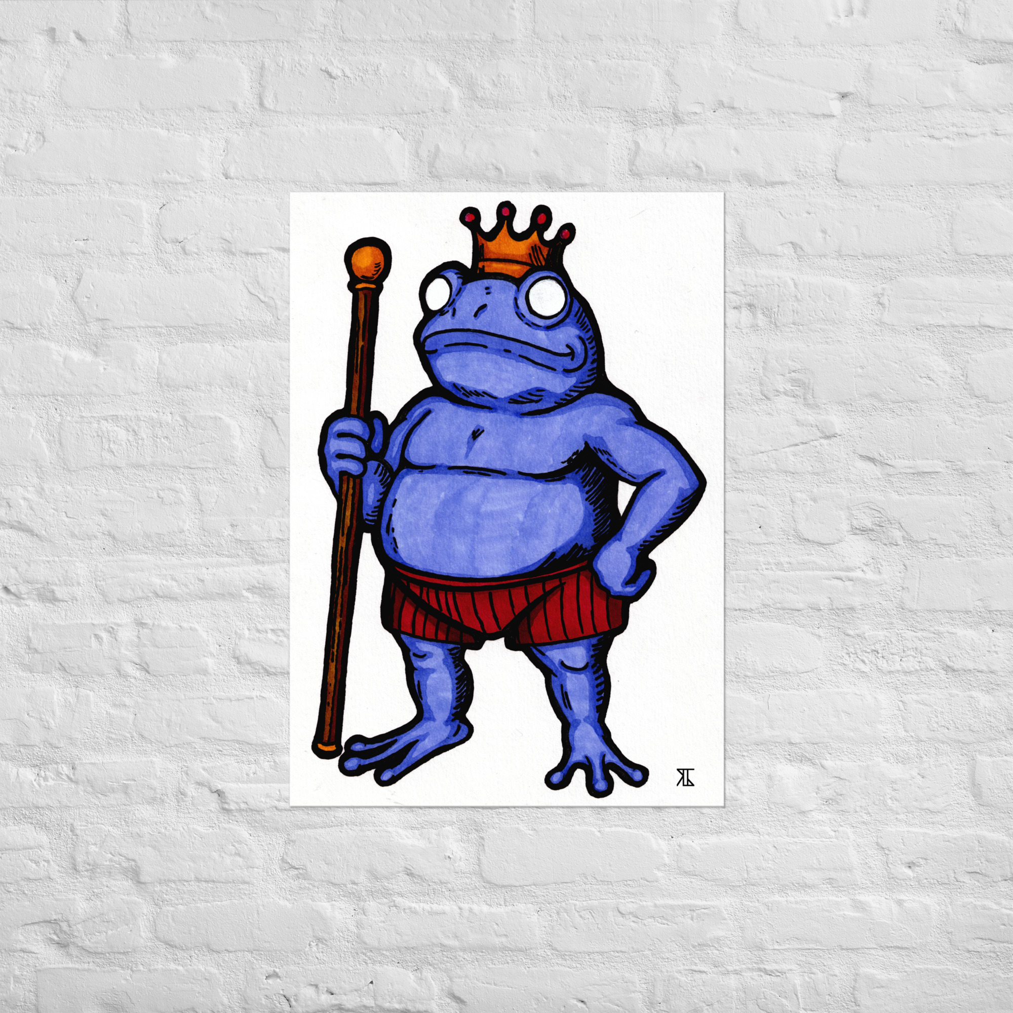 Froschkönig Blau – Bild 2