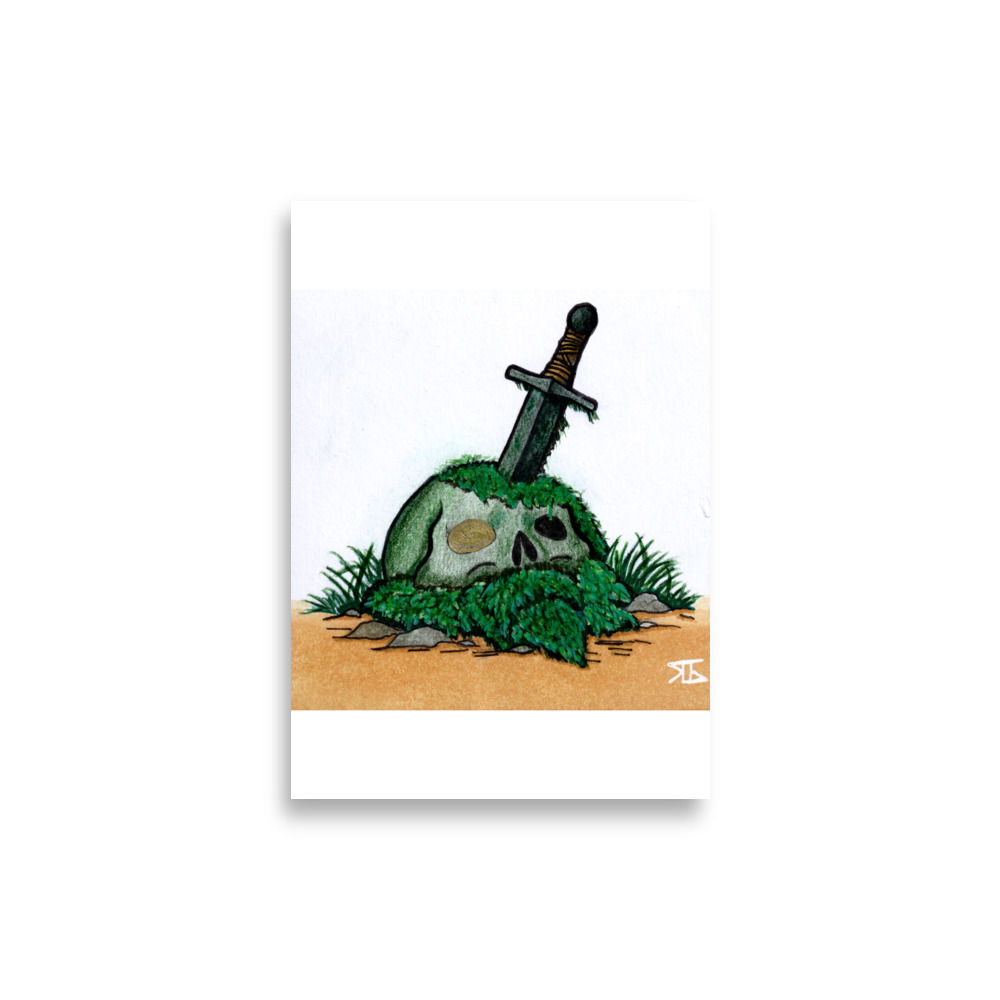 Devinctus et Exsulans Kunstdruck