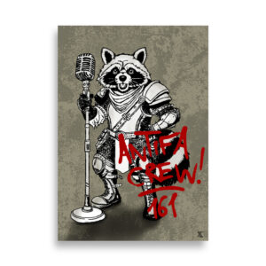 Waschbarde Antifa Crew