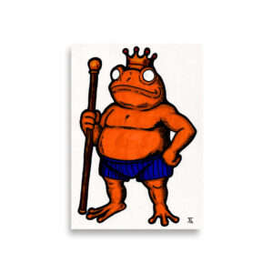Froschkönig Orange