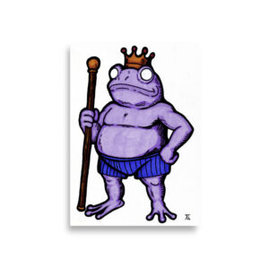 Froschkönig Violett