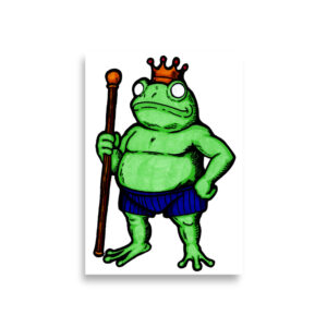 Froschkönig Grün
