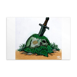 Devinctus et Exsulans Postkarte